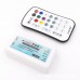 DC12-24V 2.4G 28-key RGBW RF Controller Dimmer for LED Strips 4 channels with Remote Control Night Light Mode